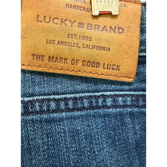 Men's Lucky Brand 221 Original Straight Medium Wash Jeans Size 34 - Picture 5 of 13
